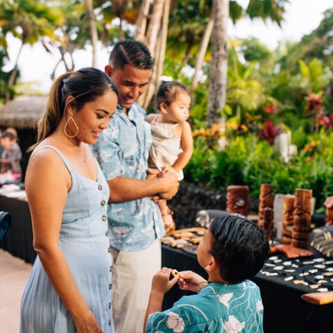 a man and a woman in a wedding dress
